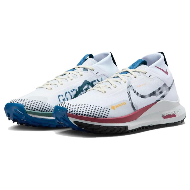 Nike Pantofi sport pentru femei React Pegasus Trail 4 Gore Tex White Cedar Court Blue Black DJ7929-102