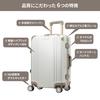 Suitcase Shockproof Aluminum Frame Carry Case S Size Quiet Double Casters TSA Lock Carry Bag Business Travel [Legend Walker] Carry-on (1-3
