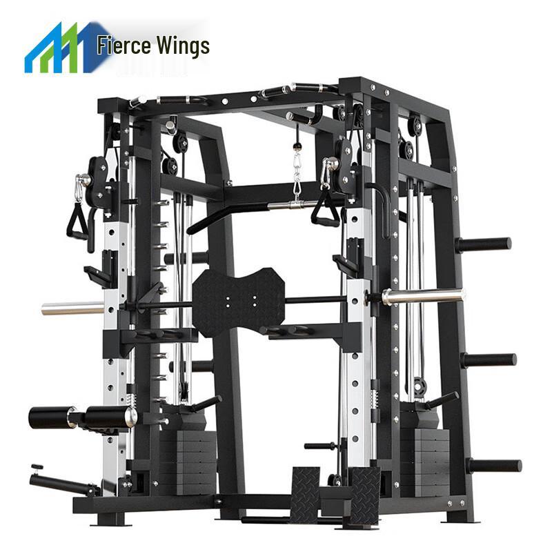 Lieyi Multi-functional Gantry Frame with 100kg Barbell Plates
