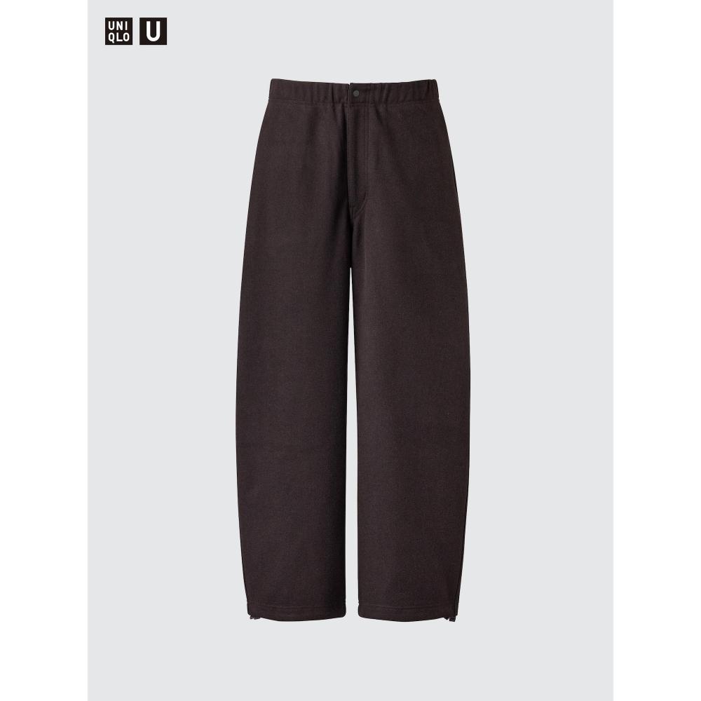 Uniqlo Brushed Sweat Wide Pants