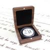 Solid Wood Storage Box for Commemorative Coins Badges Medals Ancient Coins Silver Dollars Collection Gift Packaging Case