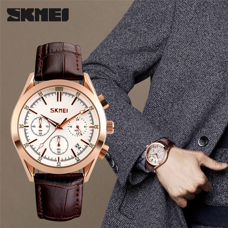 SKMEI Luxury Watch Top Brand Fashion Men's Quartz Watch Men Sports Watches Watch Man Clock Gift Hour