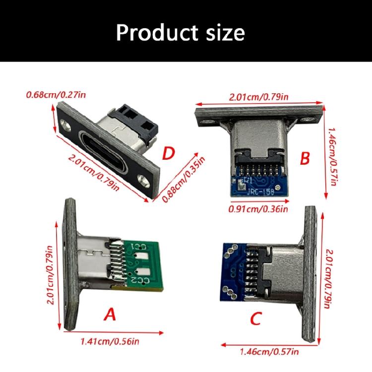 Professional Grade Type C Female Unifier Circuitboard For Strengthened Durability And Secure Potential Regulation