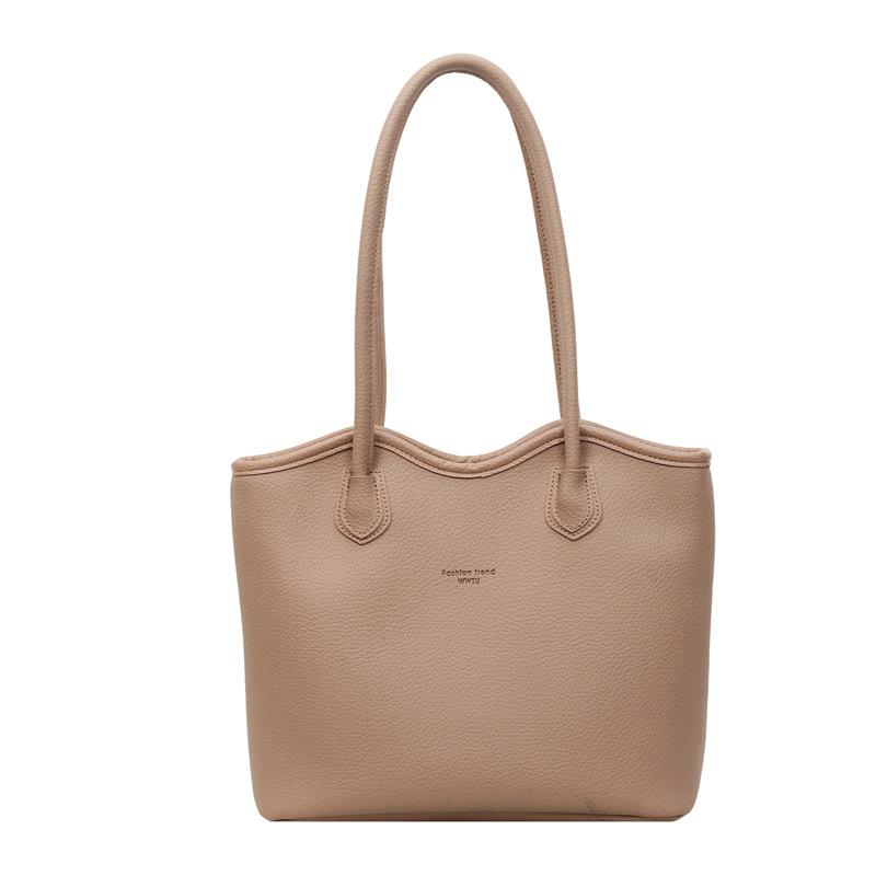 Bag Women's Large-capacity New Summer Versatile Simple Shoulder Bag Leisure Work Commuter Tote Bag