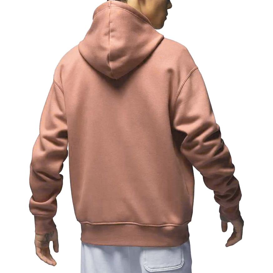 Jordan Essentials Solid Hoodie Fleece Zip Jacket Men Outerwear Red Orange FJ7772-810