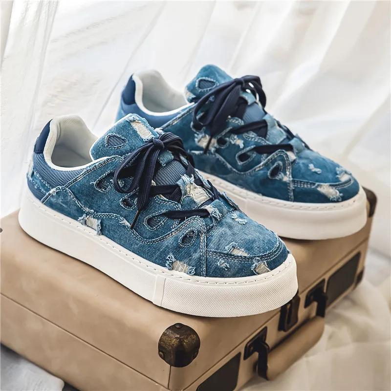 

Мужская и женская повседневная вулканизированная обувь, универсальная спортивная обувь в стиле ретро, модная и персонализированная парусиновая обувь на шнуровке 39