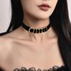 Geometric Style Womens Hip Hop Circle Choker Necklace For Fashion Casual Wear