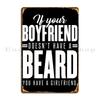 Girlfriend Boyfriend Funny Metal Plaque Poster Party Plates Club Designer Club Cinema Tin Sign Poster