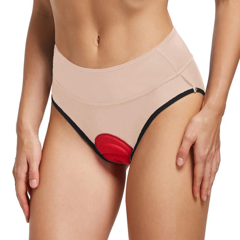 Womens Cycling Underwear With 3D Gel Pad Breathable Nylon Spandex Bike Shorts Road Mountain Trail Riding