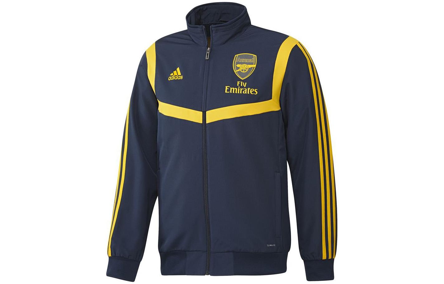 Мужская синяя футбольная футболка Adidas EH5592 L/50
