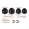 Inner Outer Tie Rod Poly Boots Kit Accessories, Practical Professional Easy to Install Spare Parts