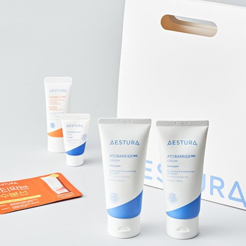 

[Estra] Atobarrier 365 Cream 80ml 2-piece set (+Cream 10ml, Vita C Radiant Moisture Sunscreen 20ml+1ml)