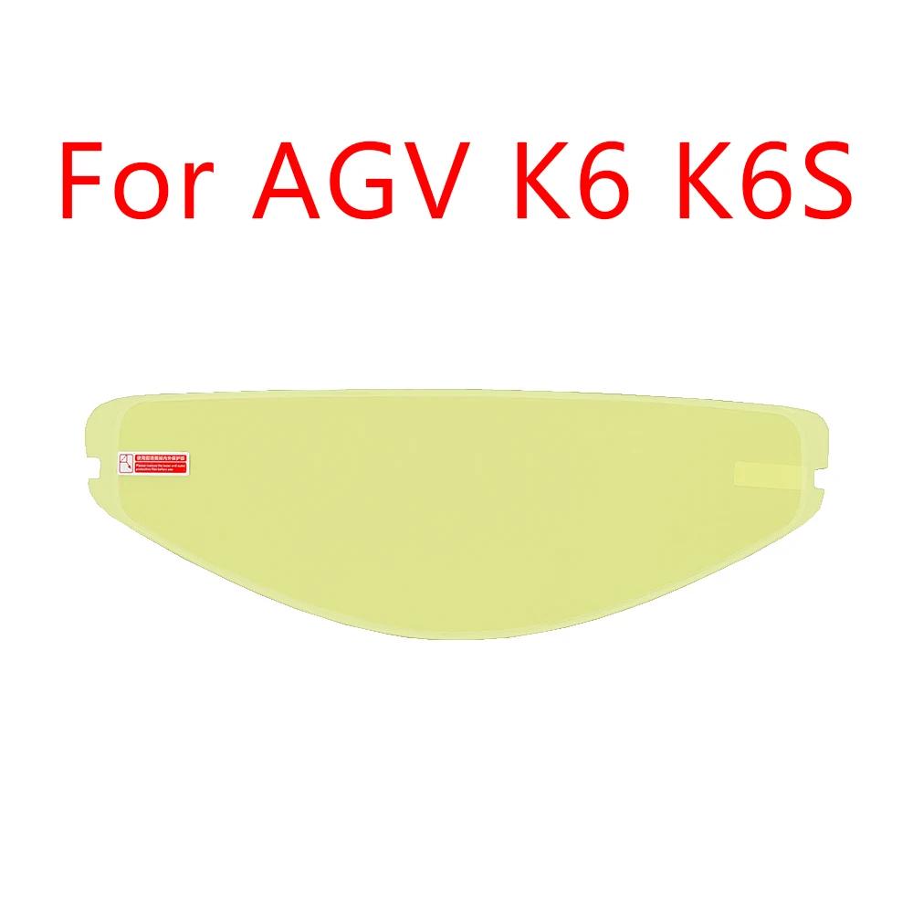 K6S Visor For AGV K6 Full Face Motercycle Helmet Visor Lens Capacete Helmet Accessories Multi Color Helmet Visor Dropship