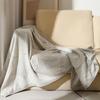 Leichter Luxus Aero Überwurfdecke Gewebte Jacquard Fleece Sofaabdeckung Decke Tragbare Camping Couchdecke Bequeme Klimaanlagen Nickerchen Decke