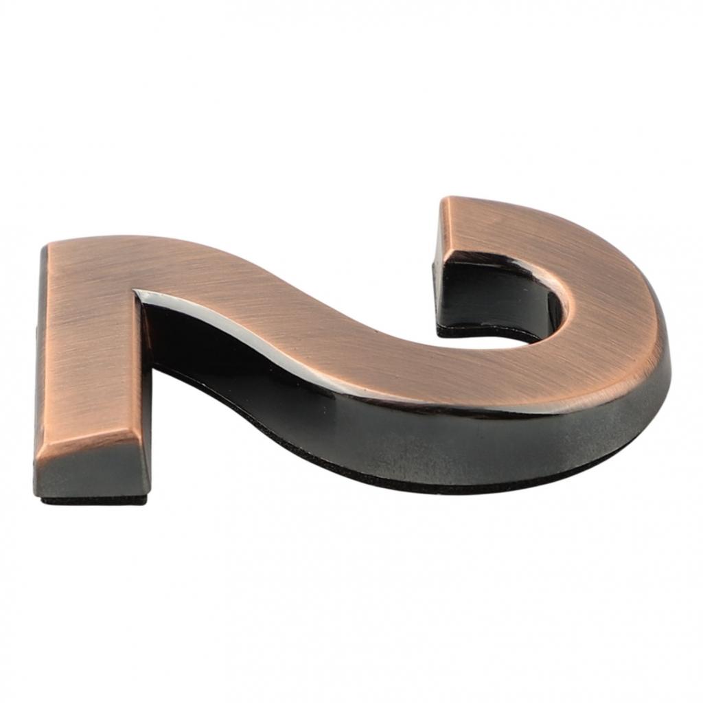 Türschild Türnummer 50*35*6mm Ziffer Türplakette