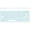 Clavier mini filaire - perixx - periboard-409u - usb - azerty - noir - 315x147x20mm