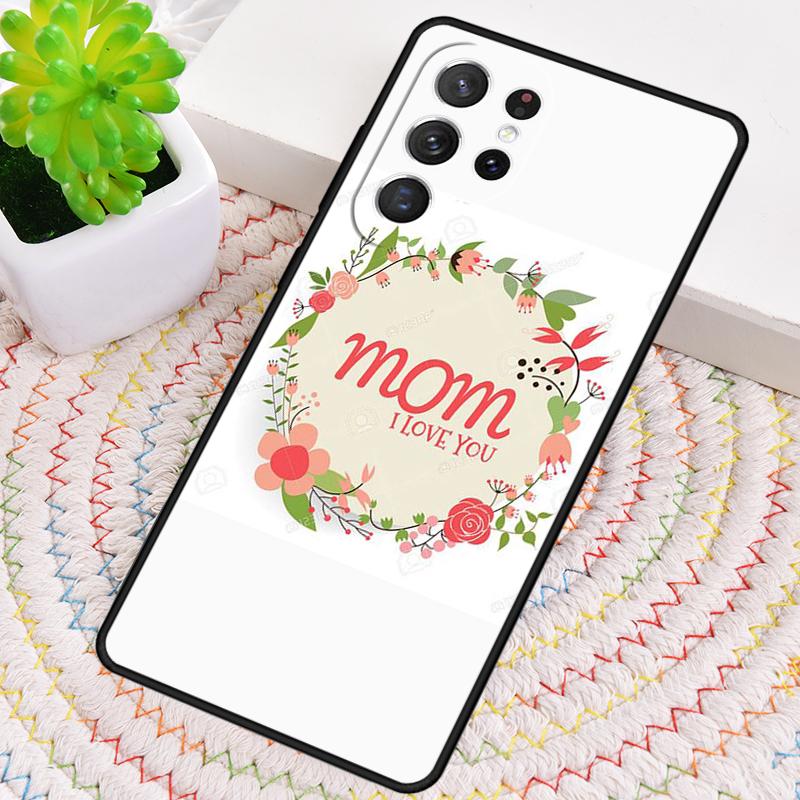 mom mother's day Silicone Phone Case For Samsung Galaxy note 10 pro S26 S25 S24 S23 S22 S21 Plus S25Ultra Capa Cover