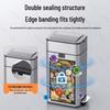 GENFIELD Automatic Packing Stainless Steel Foot Pedal Trash Can