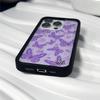 Wildflower Ice Skates Phone Case for iPhone 16pro 12 13 14 15 16 Pro Max Plus 17pro Max Colorful Butterfly Punk Girl Back Cover