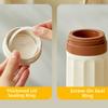 Food Grade Ice Cube Water Bottle Leak-Proof Ice Cube Mold Portable Silicone Ice Cup  Home