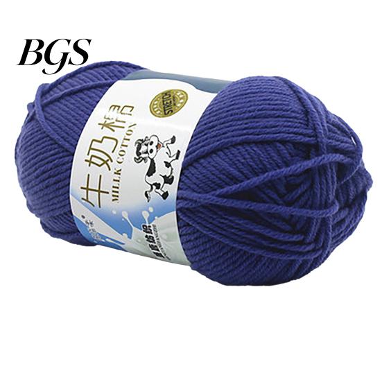 Woolen Yarn 1 Roll 5-strand Wool Soft Warm DIY Beginner Hand Knitting Needlework Crochet Ball for Sewing Shop