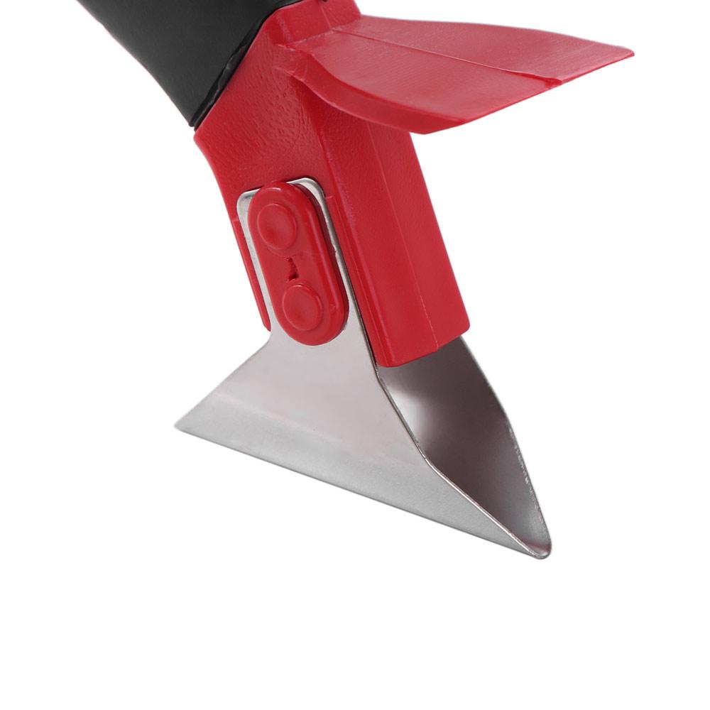 Ergonomics Grip Caulk Tool Multi-function Spureboard Clean Seam Glue Scraper  Tiles