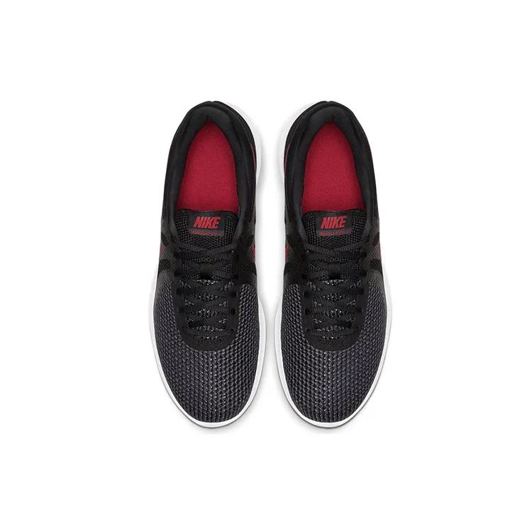 Nike Revolution 4 'University Red' (Unisex) Black / University Red-Oil Grey Running Shoes 908988 011