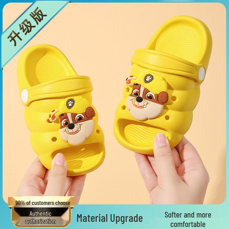 Paw Patrol Kids Summer Slippers Cartoon Bathing Sandals for Boys & Girls