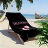 Blackpink Heartbeat Glow Beach Towel Beach Towel for Vacation Photos Portable for Travel Outdoor Pool Towel Absorbent Bath Towel Swim