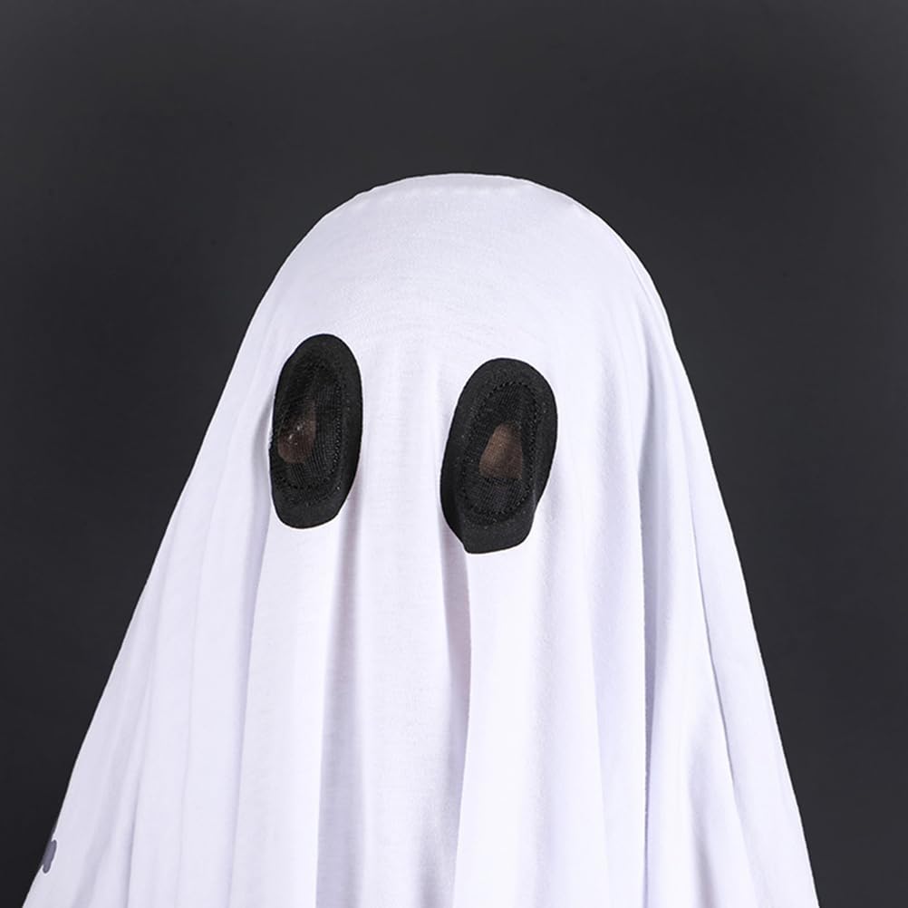 Halloween Costumes for Ghost Party [Suerba] Kids, Ghost, Spooky, Cloak, Costume, Boys, Girls, (S)