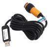 USB Infrared Photoelectric Switch Reflective Sensor Obstacle Avoidance Module for Gaming Office Mechanical Equipment