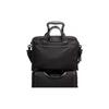 TUMI Alpha 3 Baller Nylon Laptop Bag, Portable Crossbody Briefcase Large Men's Black 02603182D3