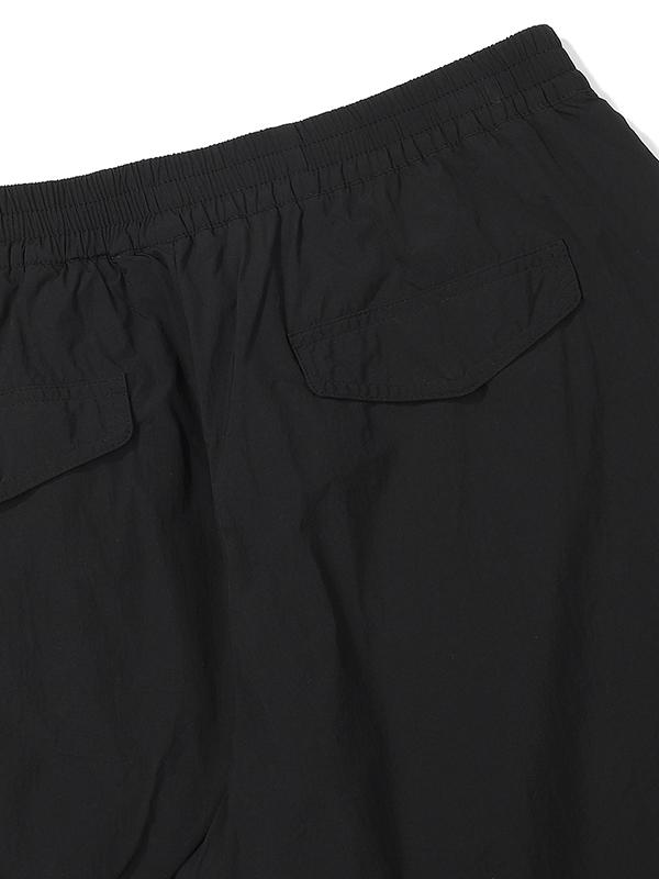 BBC EARTH Reversible Parachute Warm-Up Pants_Black