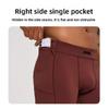 Strong shaping sports leggings for men summer quick drying breathable sports shorts, sweat training cropped pants Running shorts