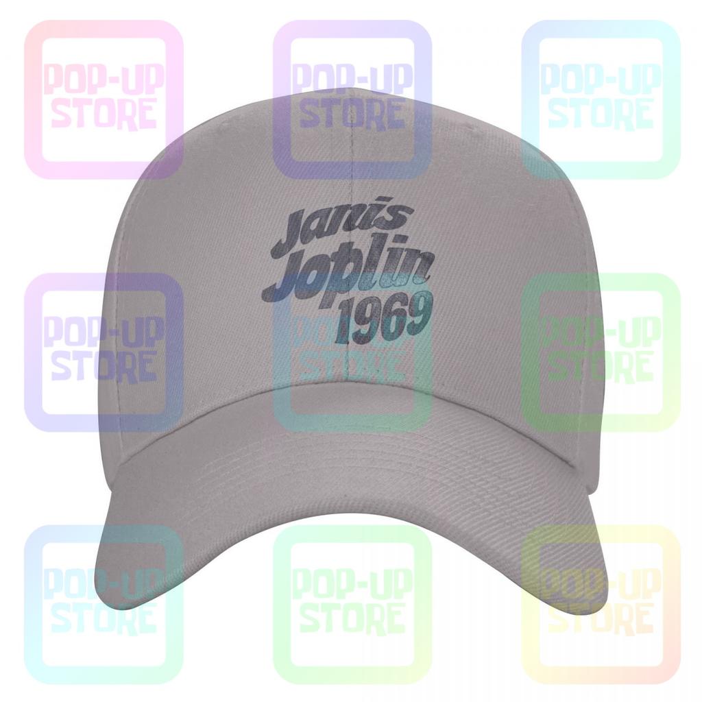 Janis Joplin 1969 Rock N Roll Music Band Baseball Cap Truck Driver Caps Print Outdoor Best Quality