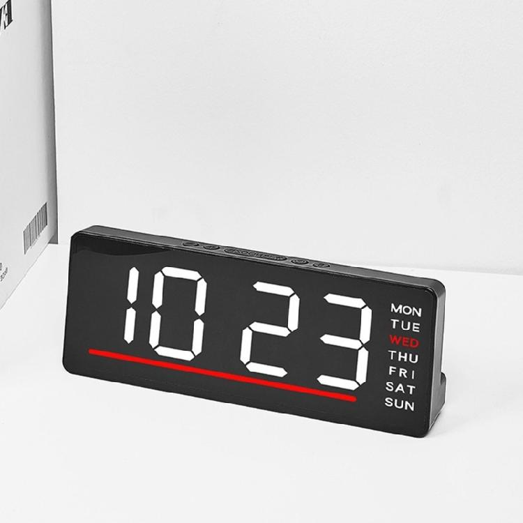 LED Display Clock Travel Sized Kids Room Nightlight Clock Quiet Bedroom Digital Clocks Perfect For Dorms Hotel