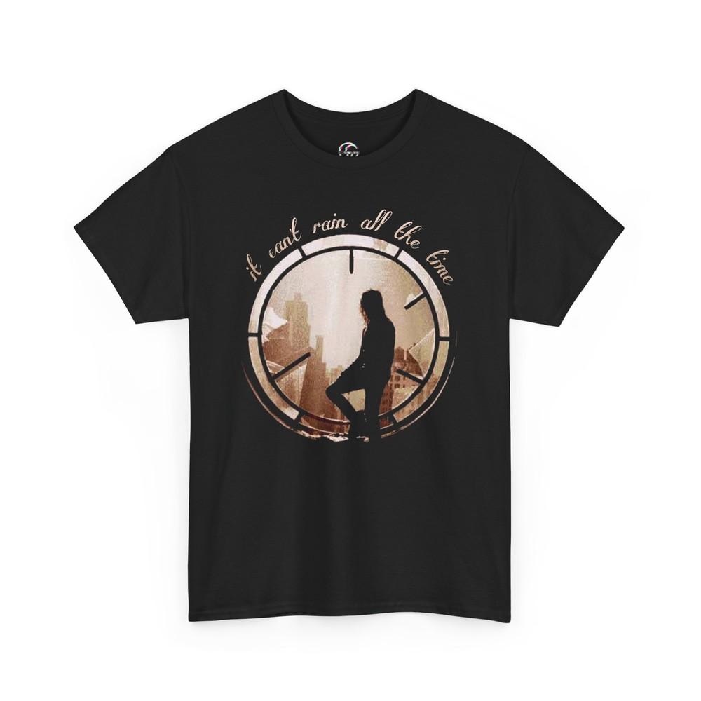 The Crow It Can#039;t Rain All The Time TShirt The Crow Retro Movie Tee Unisex T-Shirt XL