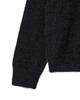 Eiieii Web Logo Hairy Knit [Black]