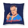 Sopranos Paulie Gualtieri Capiche Square Pillowcase Polyester Linen Velvet Printed Zip Decorative Throw Pillow Bed Cushion Cover