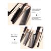 4cs Hair Brush Set Edges Control Brush,Ratted Tail Comb,Bristles Hair Brush Detangler Brush Wide Tooth Comb Travel Home