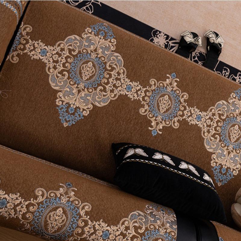 1Pcs Chenille Jacquard Sofa Cover For Living Room Non-Slip Universal Anti Cat Scratch Seat Couch Cushion Home Decoration
