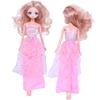 Random 29 Pcs/Set Doll Clothes for 11.5'' Doll Clothes 1 Doll Body and Head 1 Gown 10 Mini Dresses 5 Shoes 12 Accessories Kids Toy Accessories