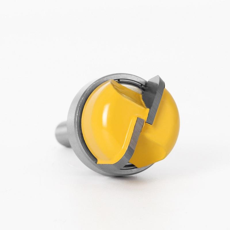 Broca enrutadora para cuencos y bandejas de 1-1/8" de diámetro - Vástago de 8 mm, 6 mm y 1/4 pulgadas
