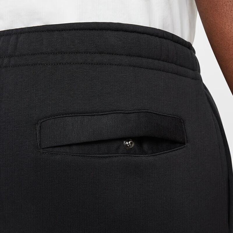 Nike Men's Sweatpants Winter Knitted Fleece-Lined Straight-Leg Casual Pants