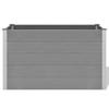 Jardinière - WPC - 150 x 50 x 91 cm - Gris - Composite bois-plastique - Rectangulaire