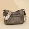 IELGY Ladies Soft Leather Backpack Large Capacity Shoulder Messenger Bag