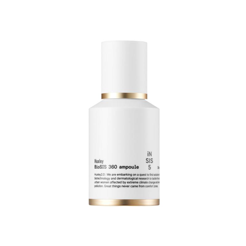 Huxley Biosys 360 Ampoule | Advanced Anti-Aging & 360° Elasticity | Sahara Cactus Seed Oil | Brightening & Firming | 30ml / 1.01 fl.oz.