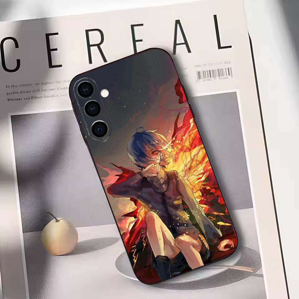 Tokyo Ghoul Ken Kaneki Phone Case Black Silicone Soft For Samsung Galaxy A73,A72,A71,A70,A53,A52,A51