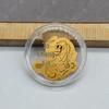 Gold Foil Treasure Chest Phone Sticker: Wealth & Prosperity New Year Gift
