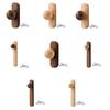Holzmöbelgriff mit rundem Griffknopf und einfacher Rückplatte für Schränke, Schubladen und Garderoben Heimwerkerprojekte